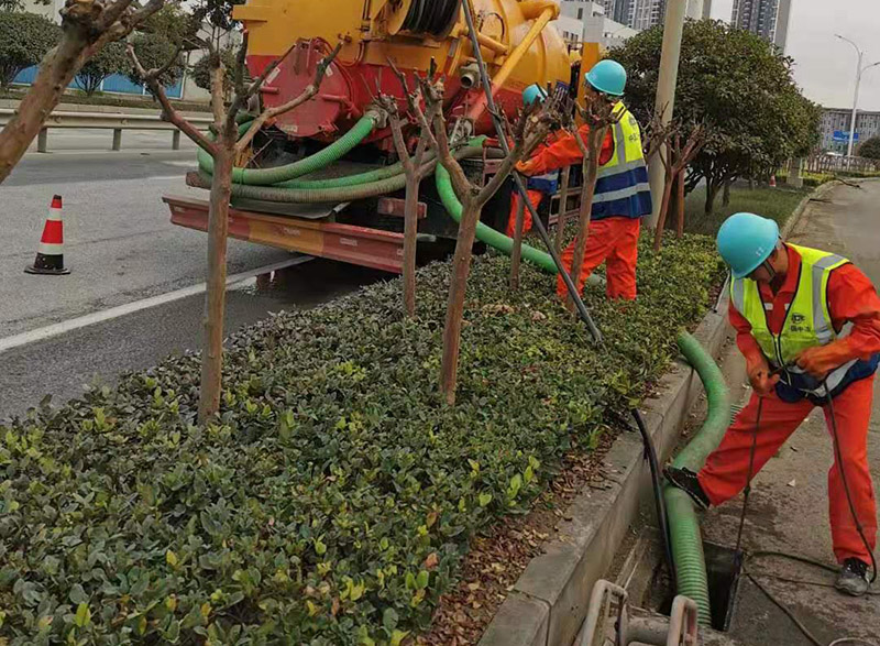 肥城市政管道清淤